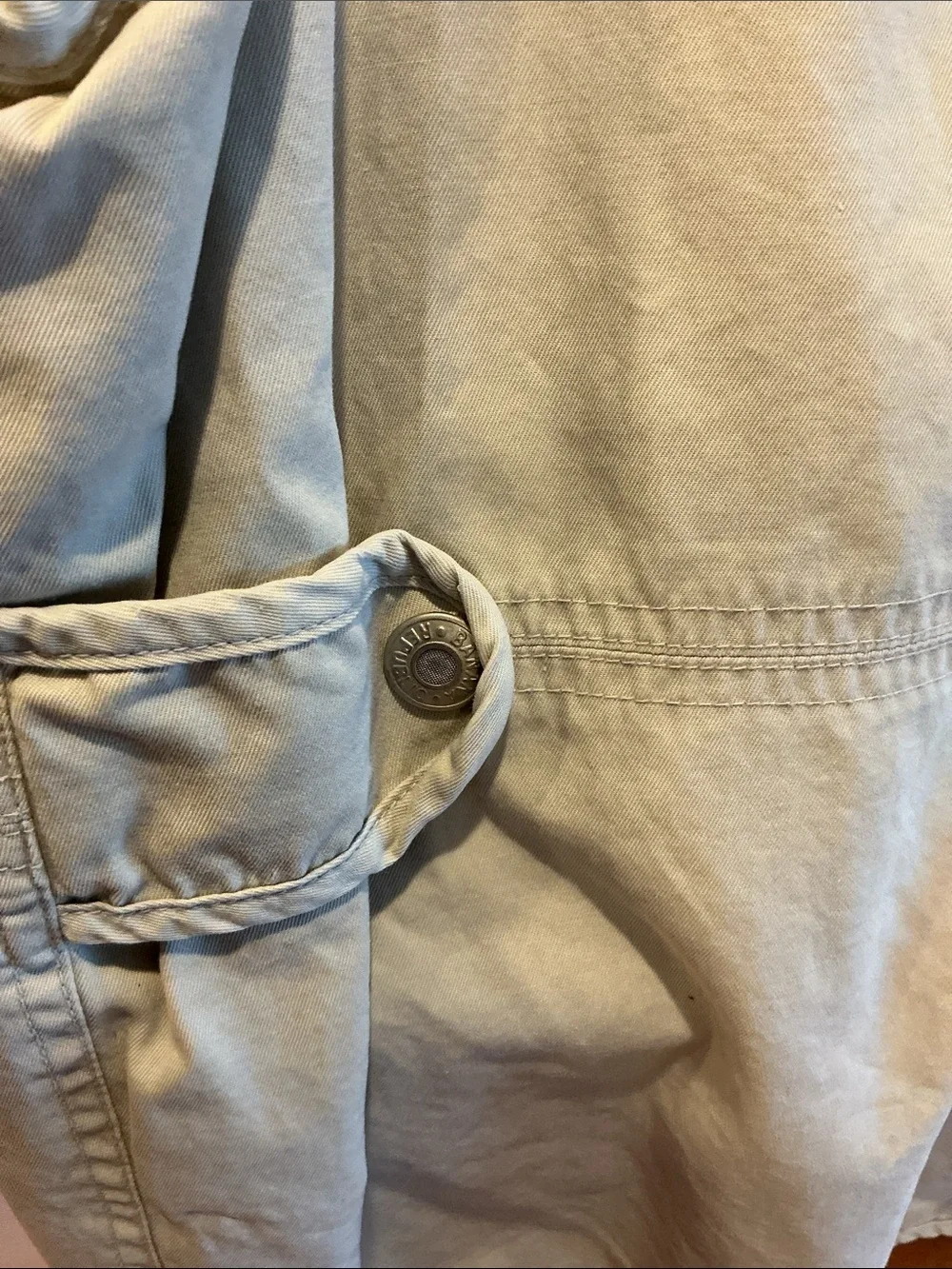 Title: Vintage Banana Republic Safari Travel Photojournalist Vest Size L